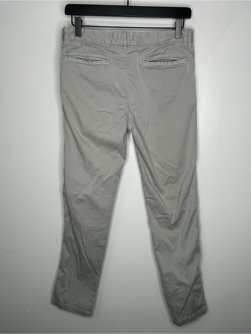 Nordstrom Boys Stretch Chino Pants Straight Leg in Grey Folkstone Size 16 - Picture 2 of 7
